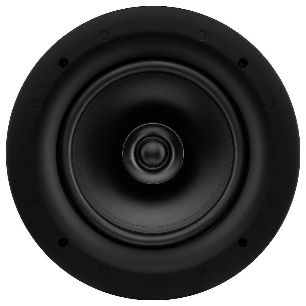 Monacor EDL-82HQ ELA-Deckenlautsprecher 100W 100V Weiß/Schwarz 1St.