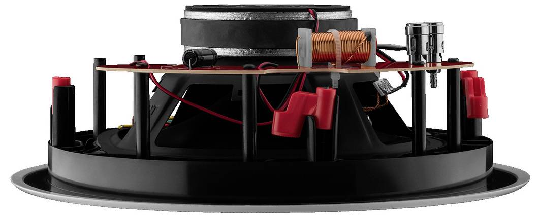 Monacor EDL-82HQ ELA-Deckenlautsprecher 100W 100V Weiß/Schwarz 1St.