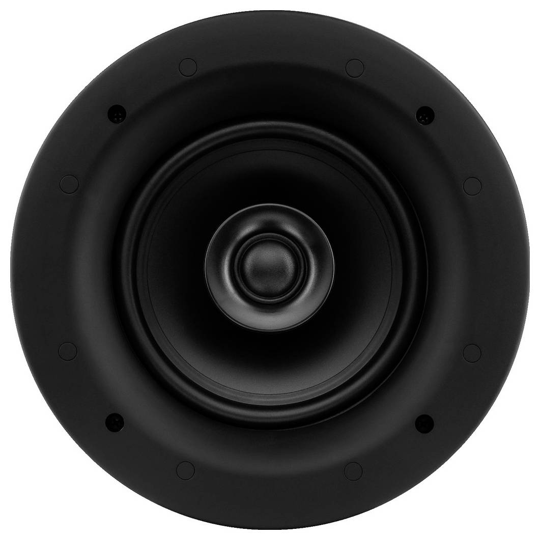 Monacor EDL-62HQ ELA-Deckenlautsprecher 70W 100V Weiß/Schwarz 1St.