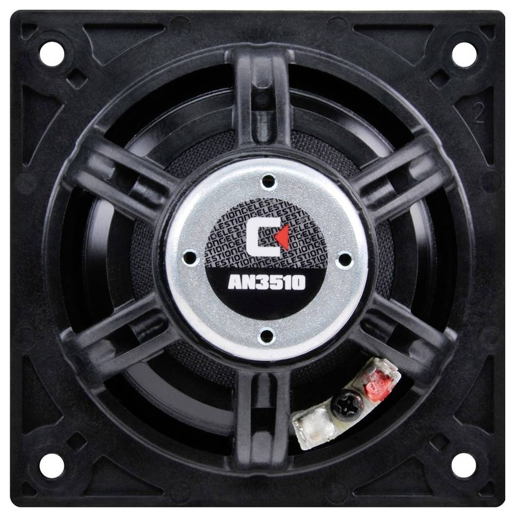 Monacor AN3510/8 3.5 Zoll Breitbänder 35W 8Ω Schwarz