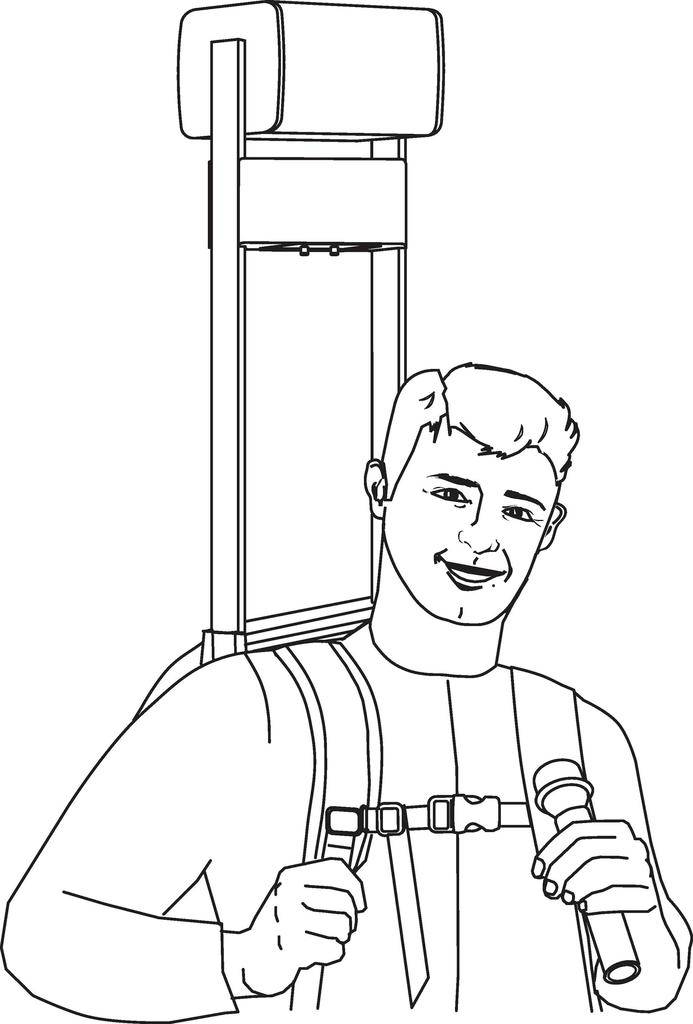 Monacor PAS-254D Transportables Verstärkersystem