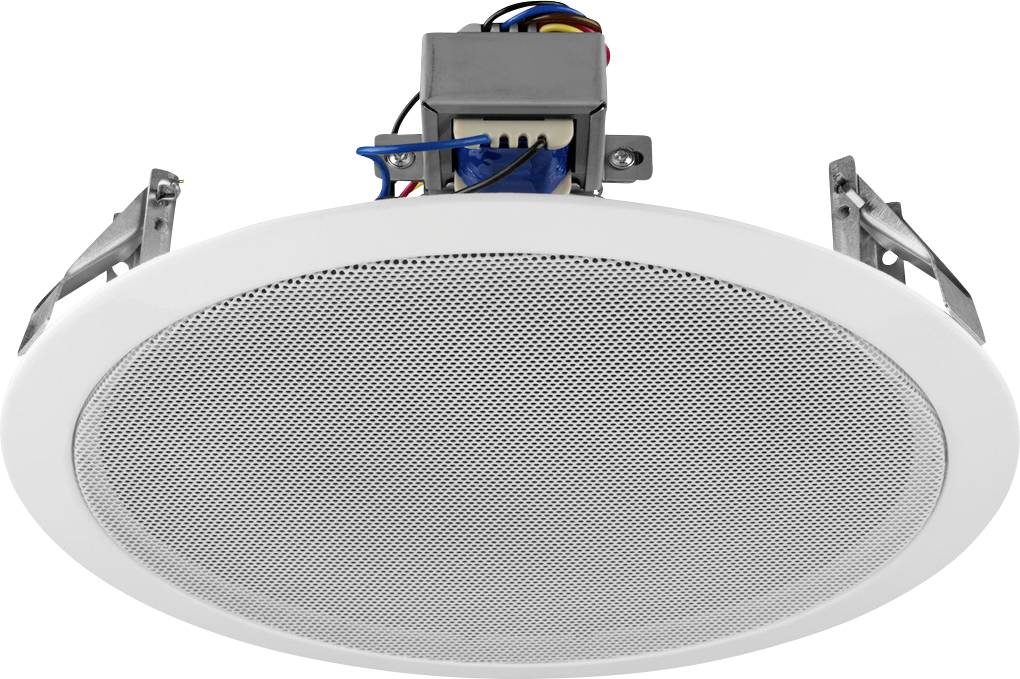 Monacor EDL-18 ELA-Deckenlautsprecher 100V Weiß 1St.