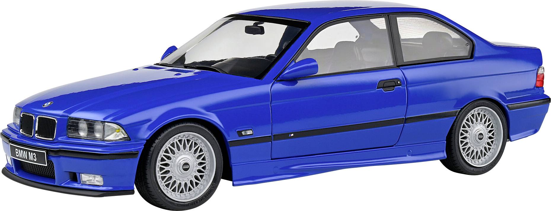 Solido BMW E36 M3 Coupe 1996 blau 1:18 Modellauto