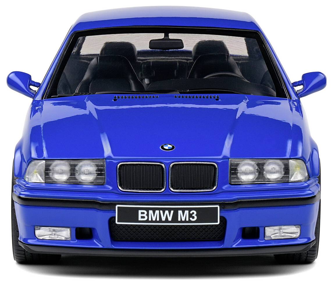 Solido BMW E36 M3 Coupe 1996 blau 1:18 Modellauto