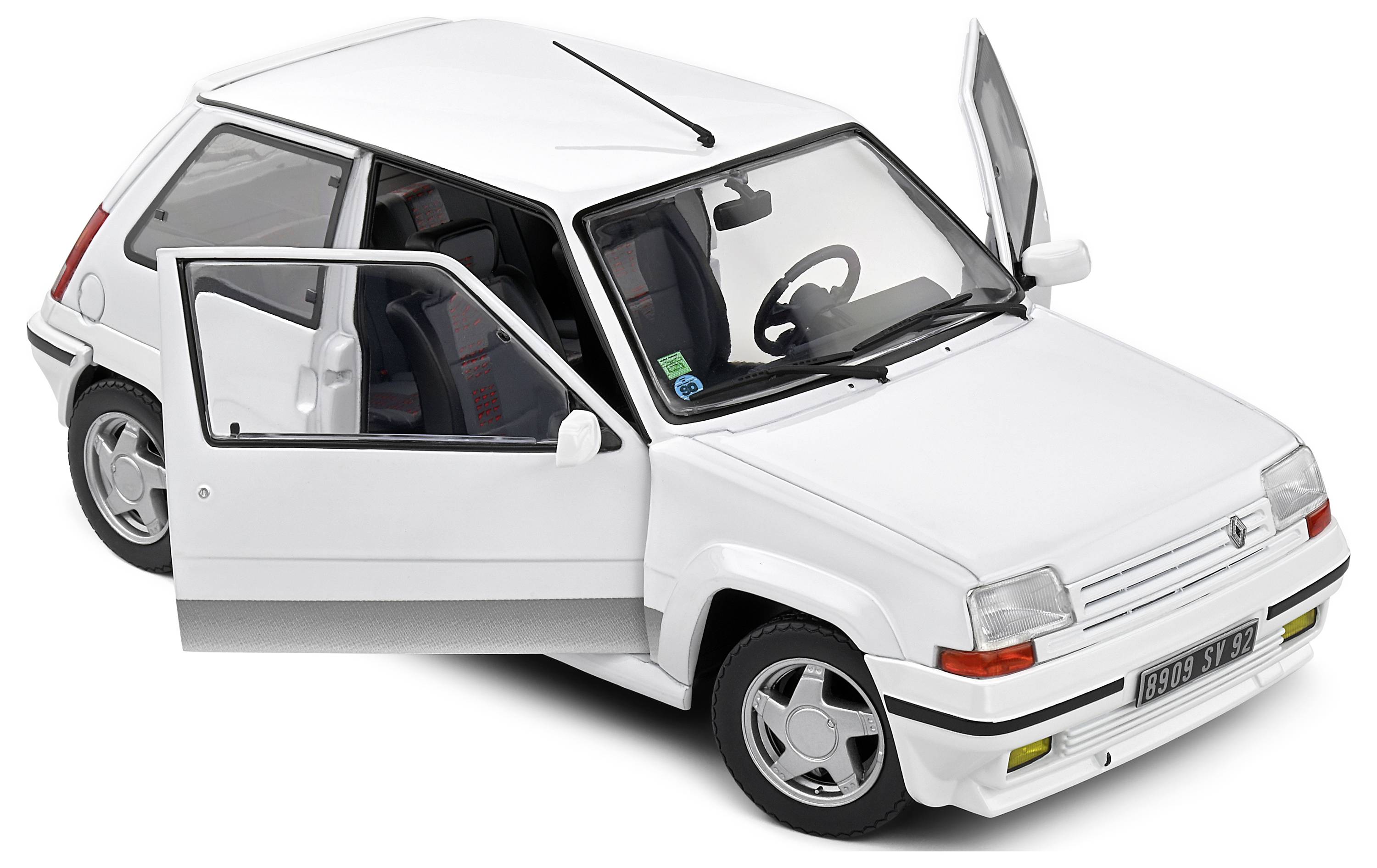 Solido Renault 5 GT Turbo MK2 1989 weiß 1:18 Modellauto