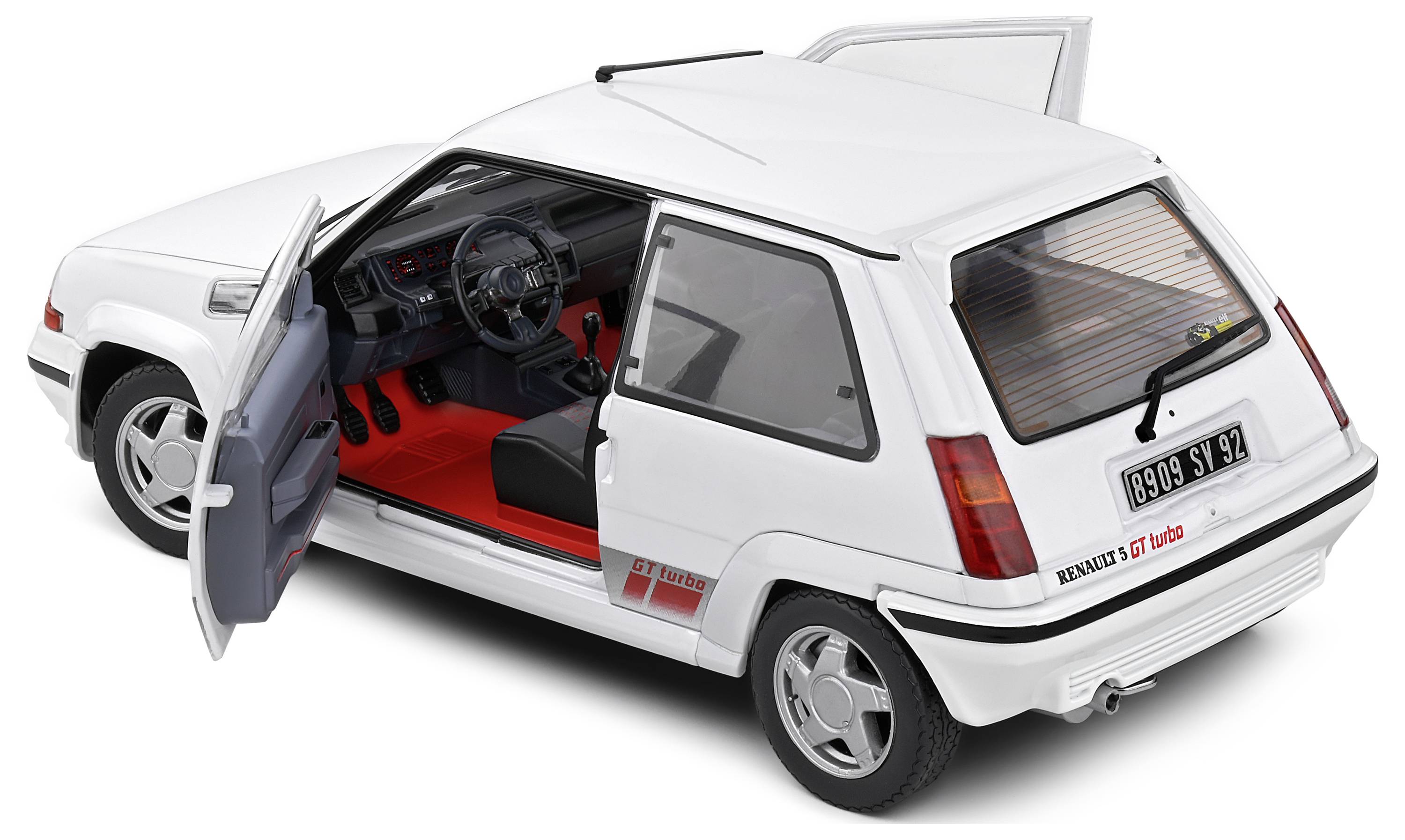 Solido Renault 5 GT Turbo MK2 1989 weiß 1:18 Modellauto