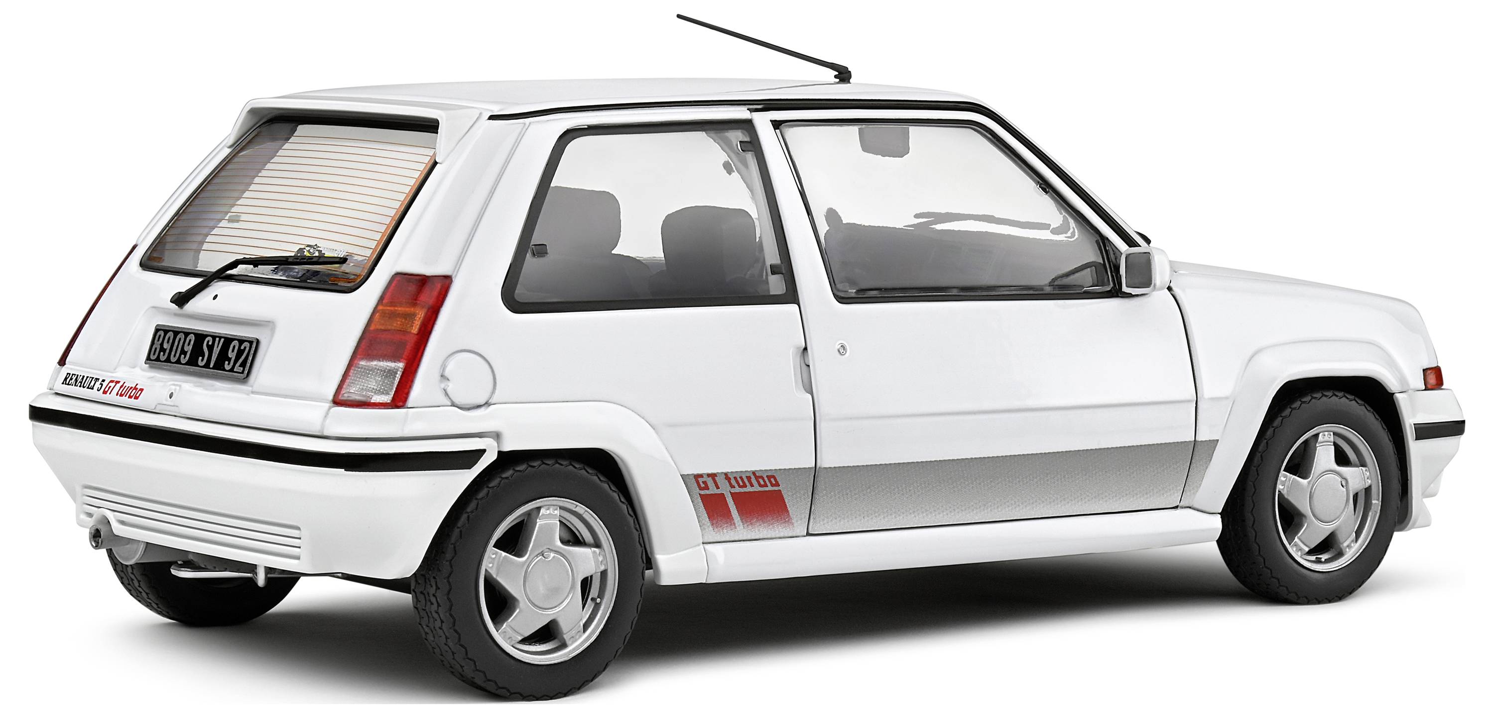 Solido Renault 5 GT Turbo MK2 1989 weiß 1:18 Modellauto