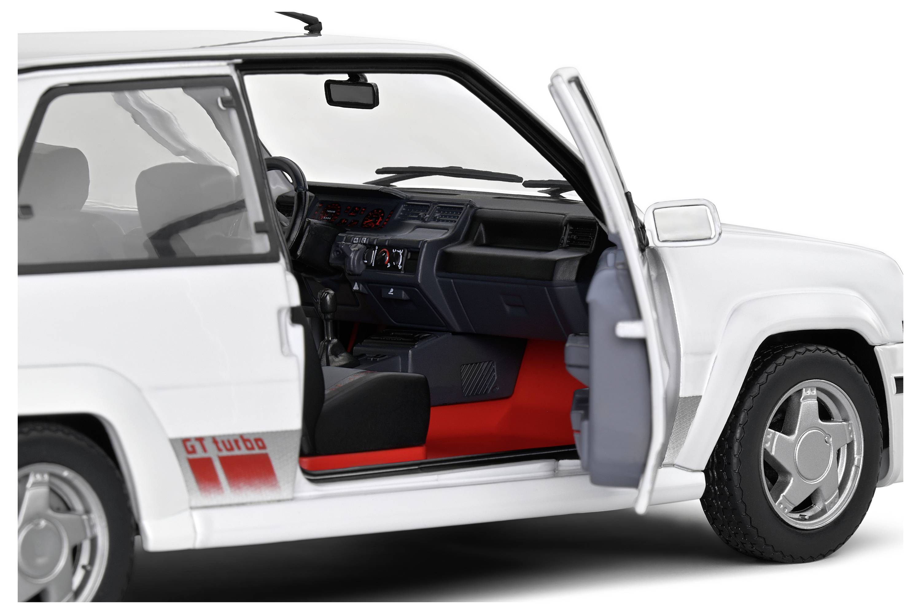 Solido Renault 5 GT Turbo MK2 1989 weiß 1:18 Modellauto