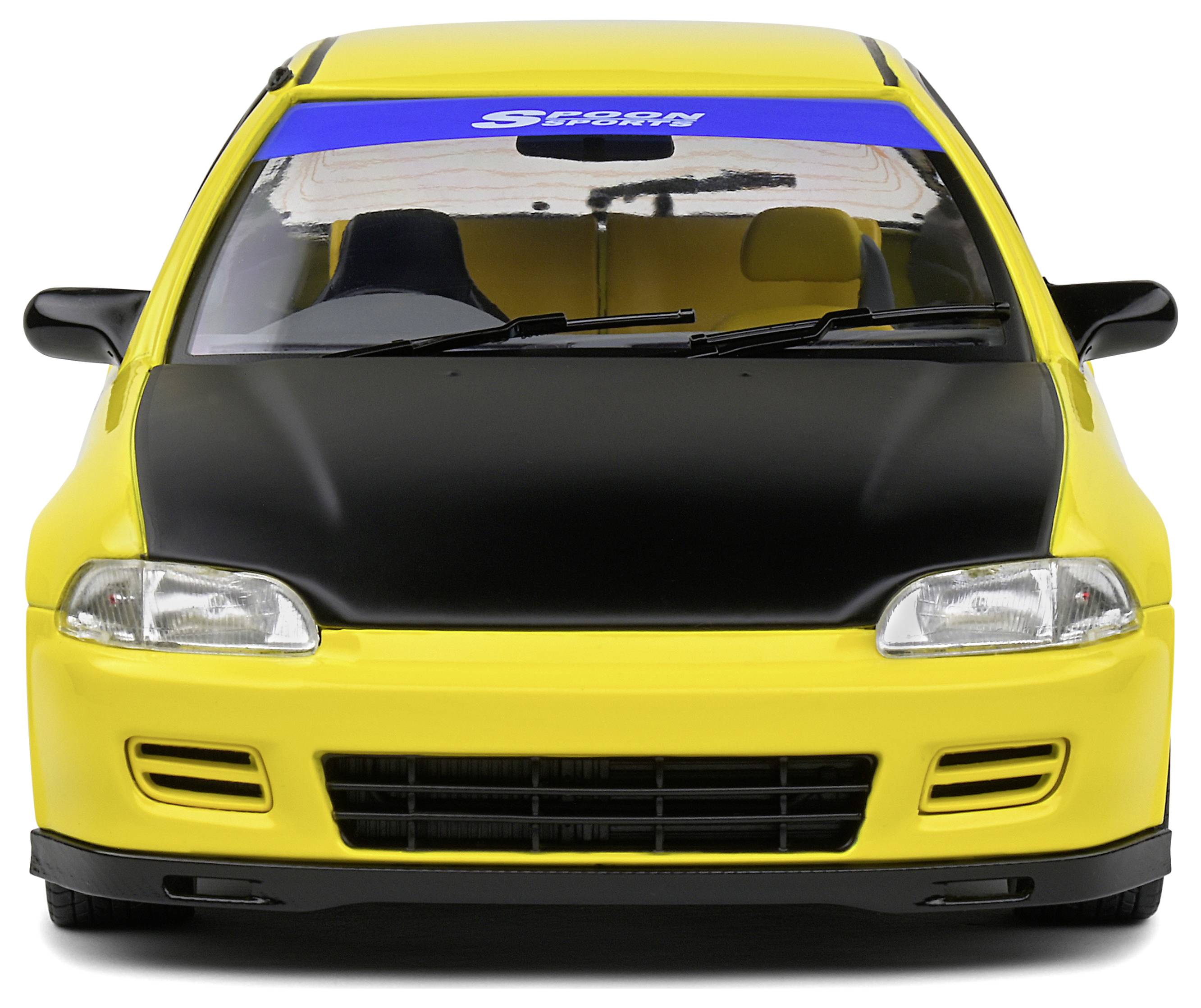 Solido Honda Civic (EG6) 1991 gelb 1:18 Modellauto