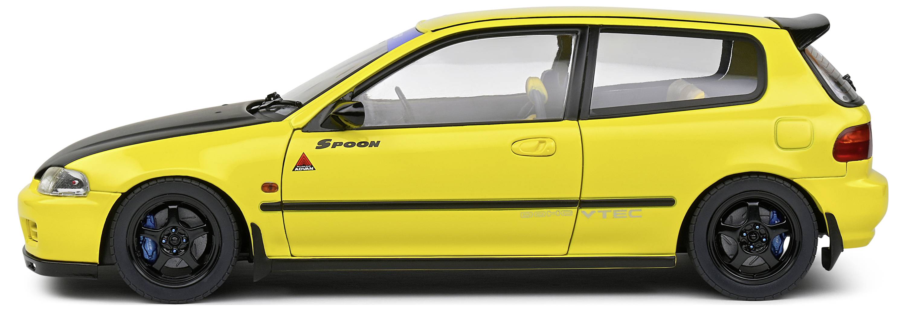 Solido Honda Civic (EG6) 1991 gelb 1:18 Modellauto