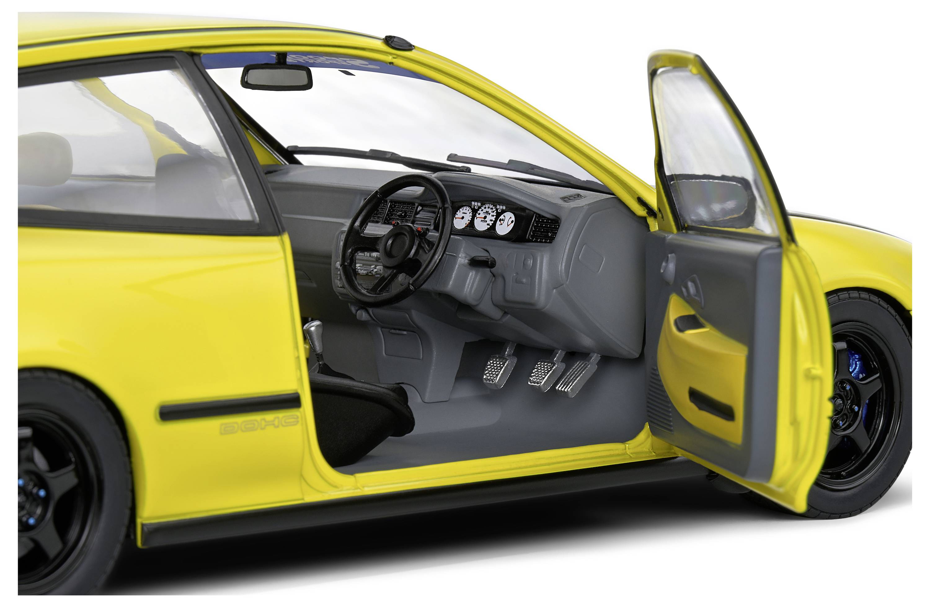 Solido Honda Civic (EG6) 1991 gelb 1:18 Modellauto