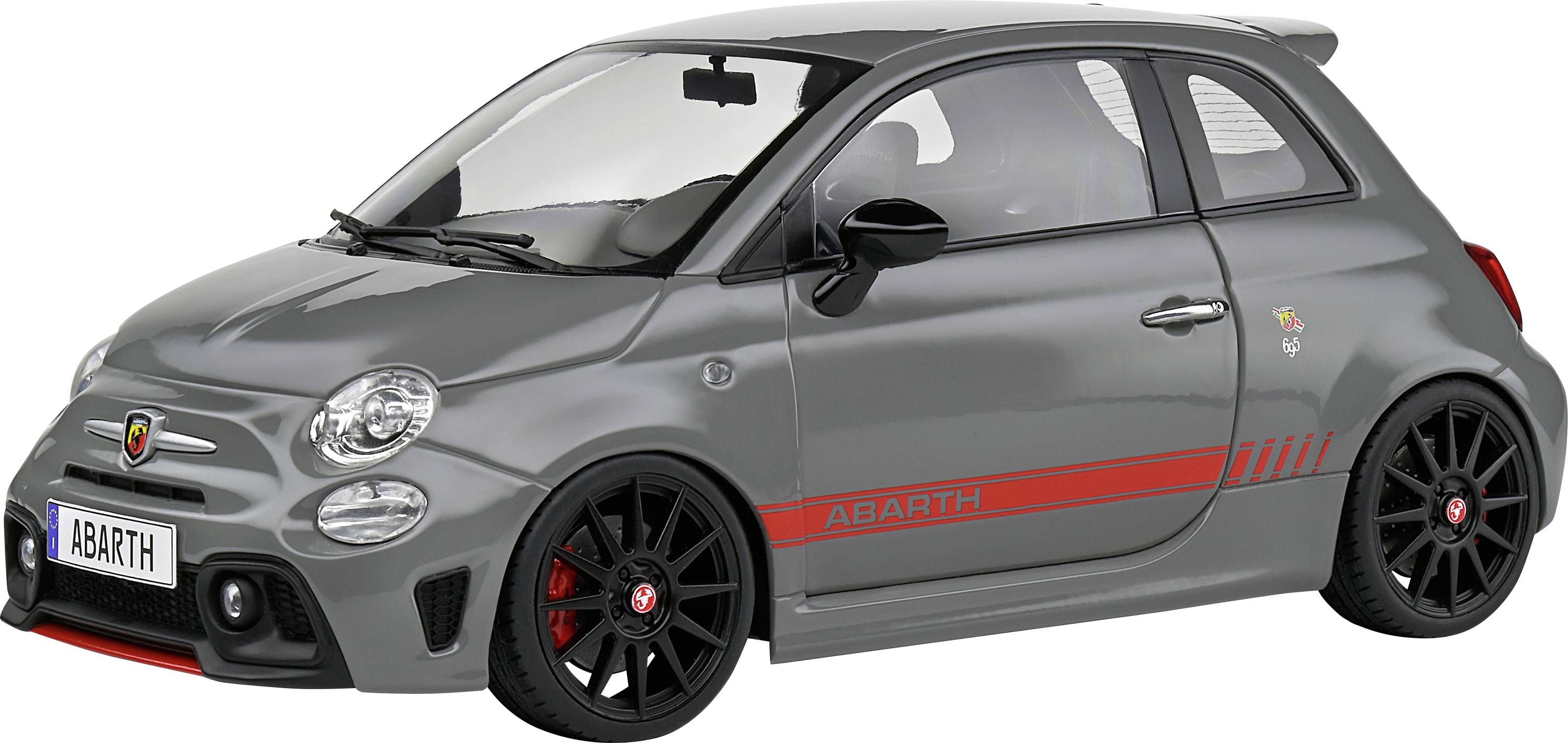 Solido Fiat 695 Abarth 2022 grau 1:18 Modellauto
