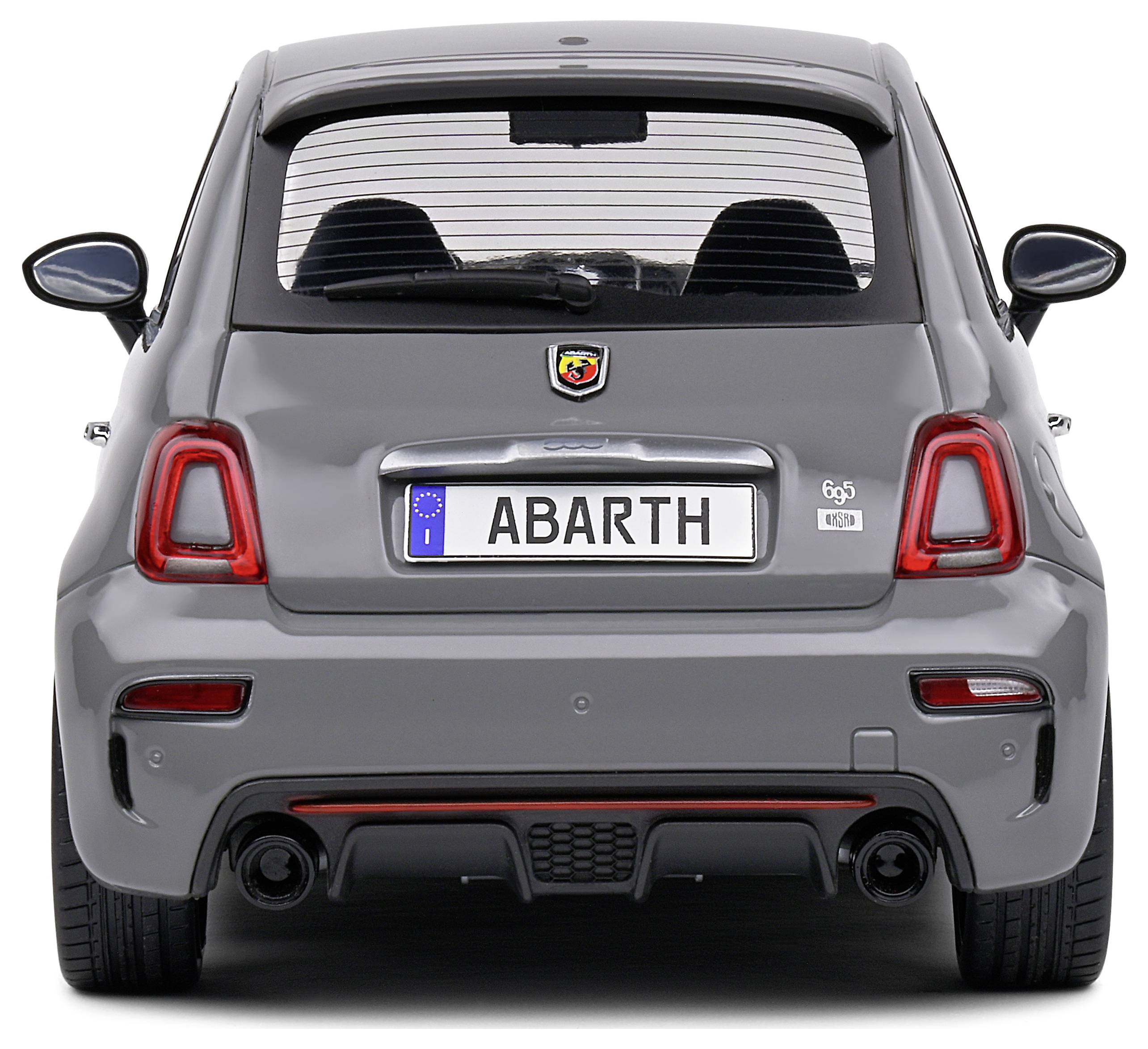 Solido Fiat 695 Abarth 2022 grau 1:18 Modellauto