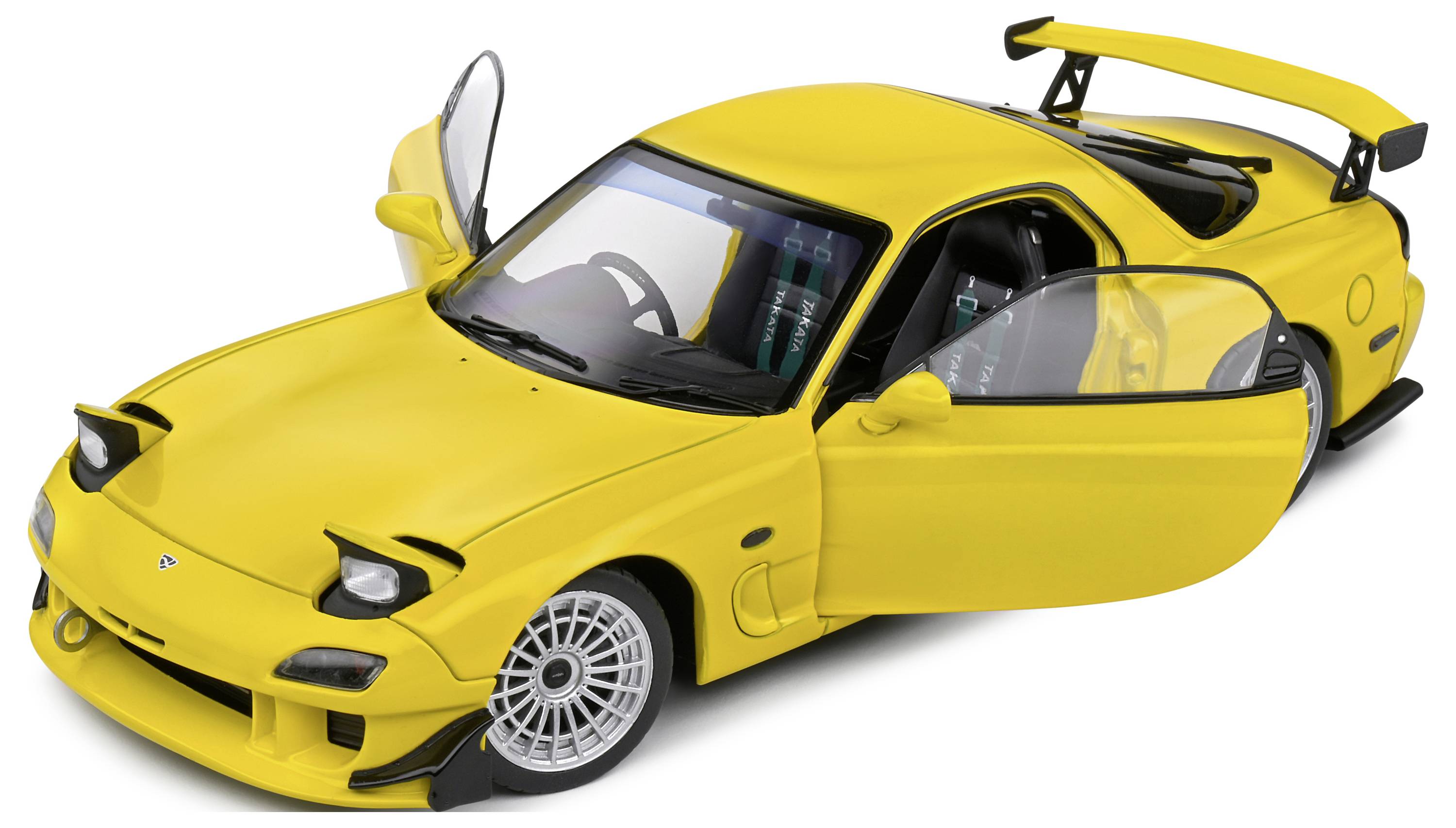 Solido Mazda RX7 FD RS 1994 gelb 1:18 Modellauto