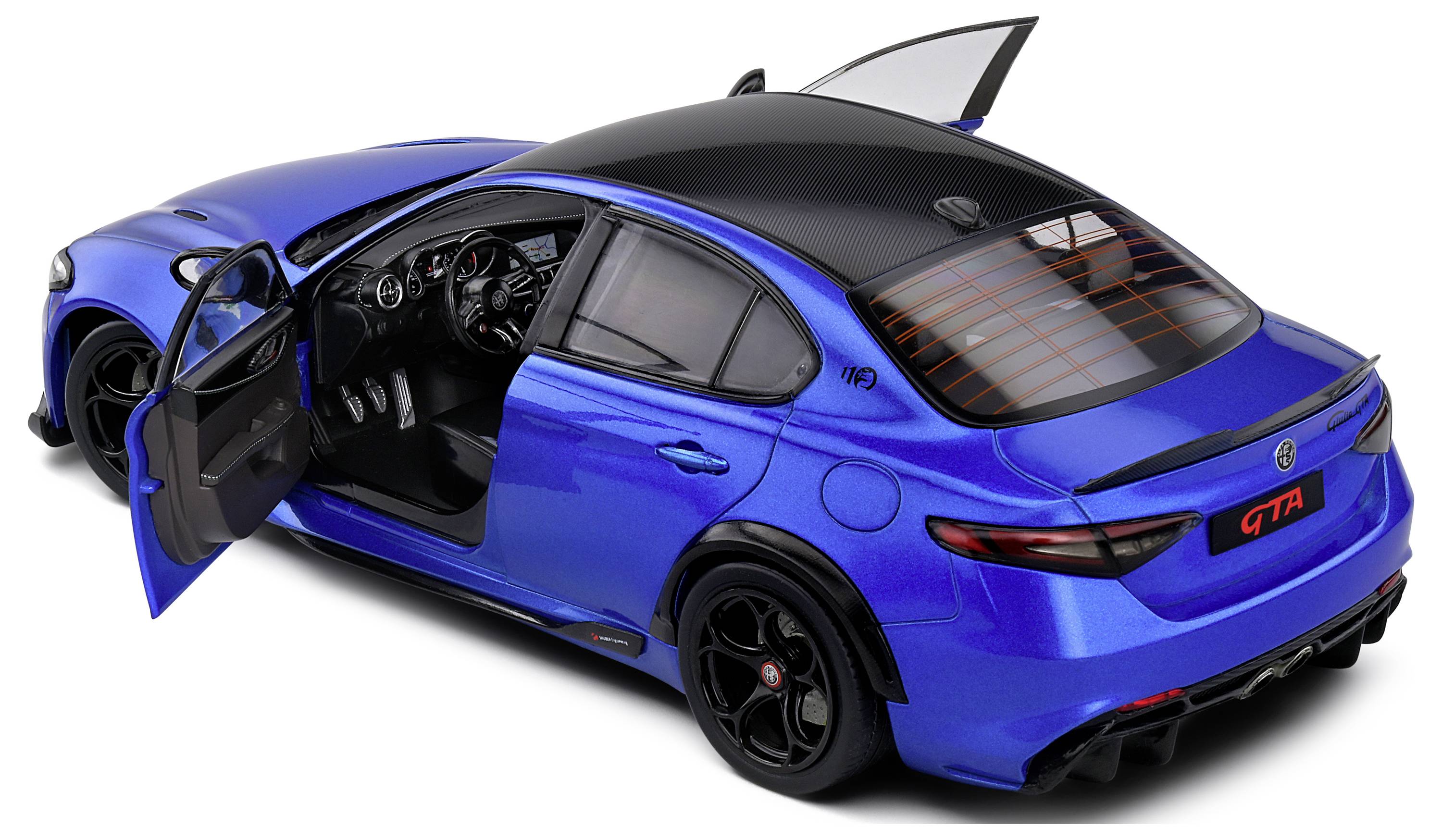 Solido Alfa Romeo Giulia GTA 2022 blau 1:18 Modellauto