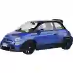 Solido Fiat 695 Abarth 2022 blau 1:18 Modellauto Solido Fiat 695 Abarth 2022 blau 1:18 Modellauto