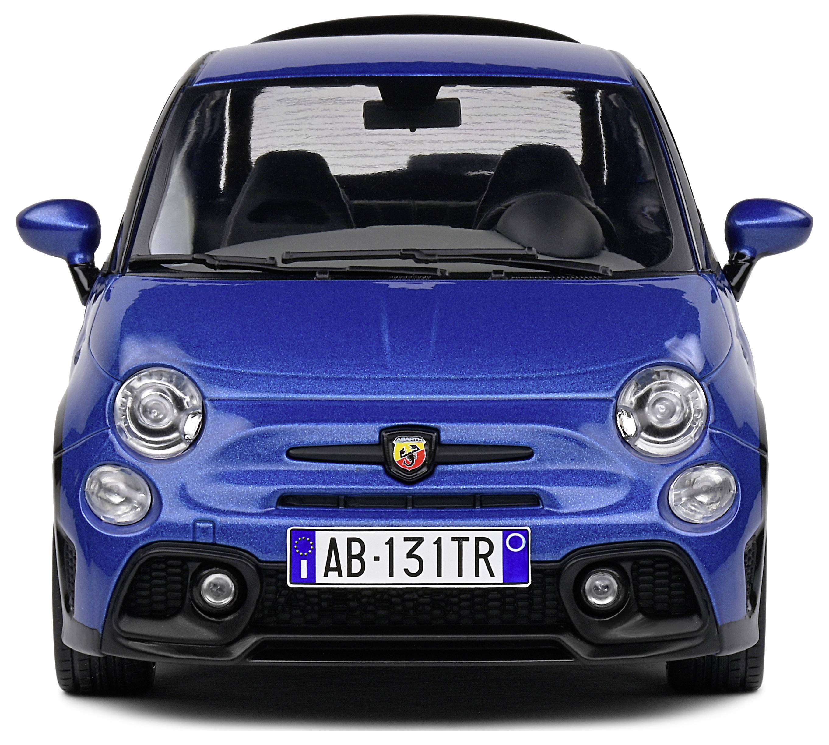 Solido Fiat 695 Abarth 2022 blau 1:18 Modellauto