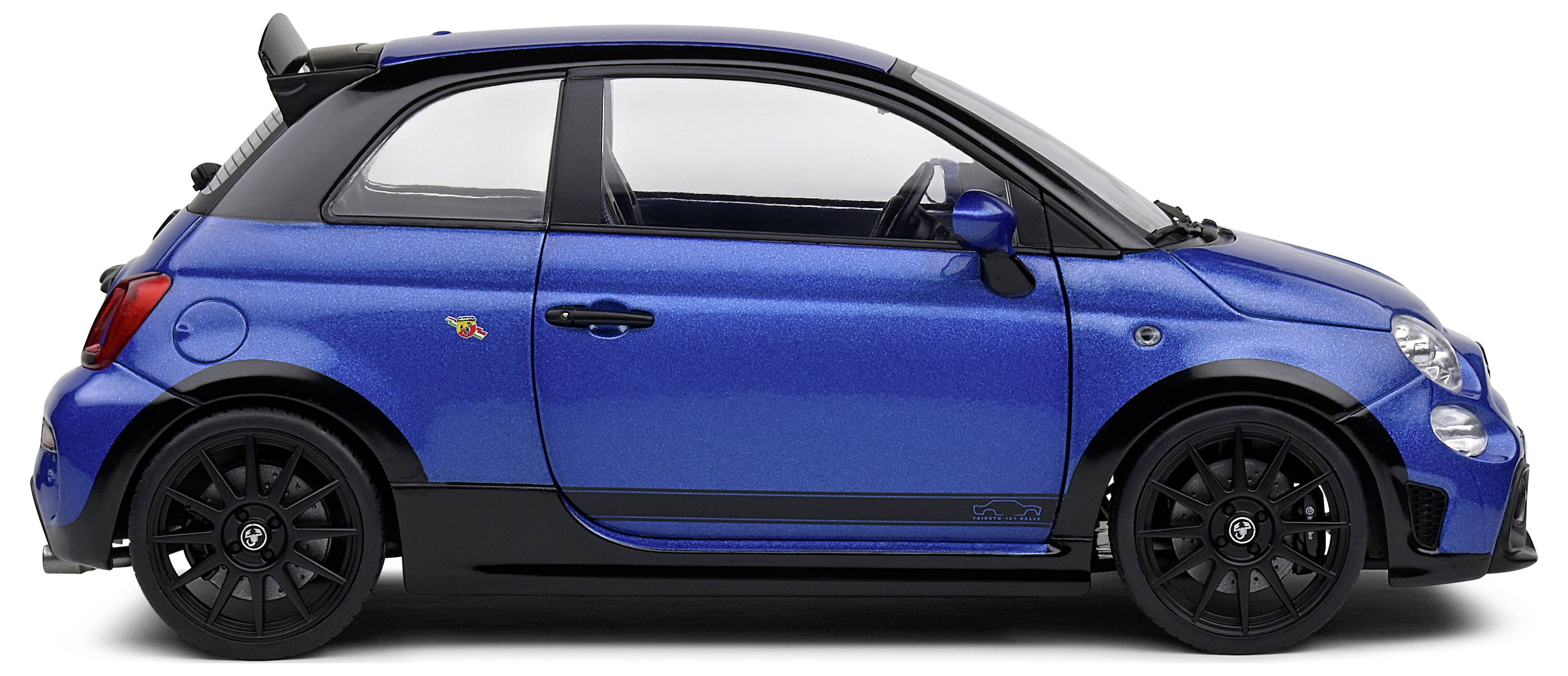 Solido Fiat 695 Abarth 2022 blau 1:18 Modellauto