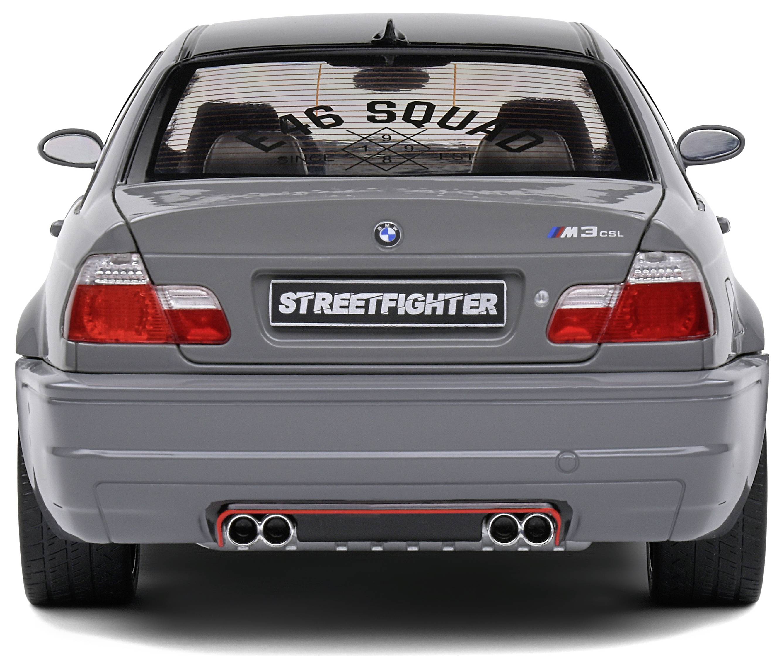 Solido BMW E46 M3 Coupe 2000 grau 1:18 Modellauto