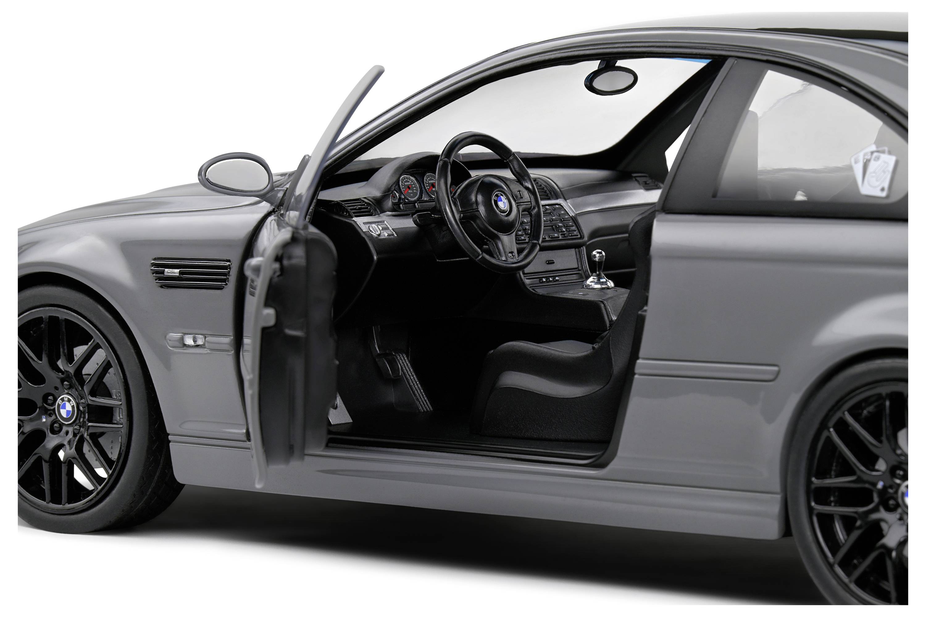 Solido BMW E46 M3 Coupe 2000 grau 1:18 Modellauto