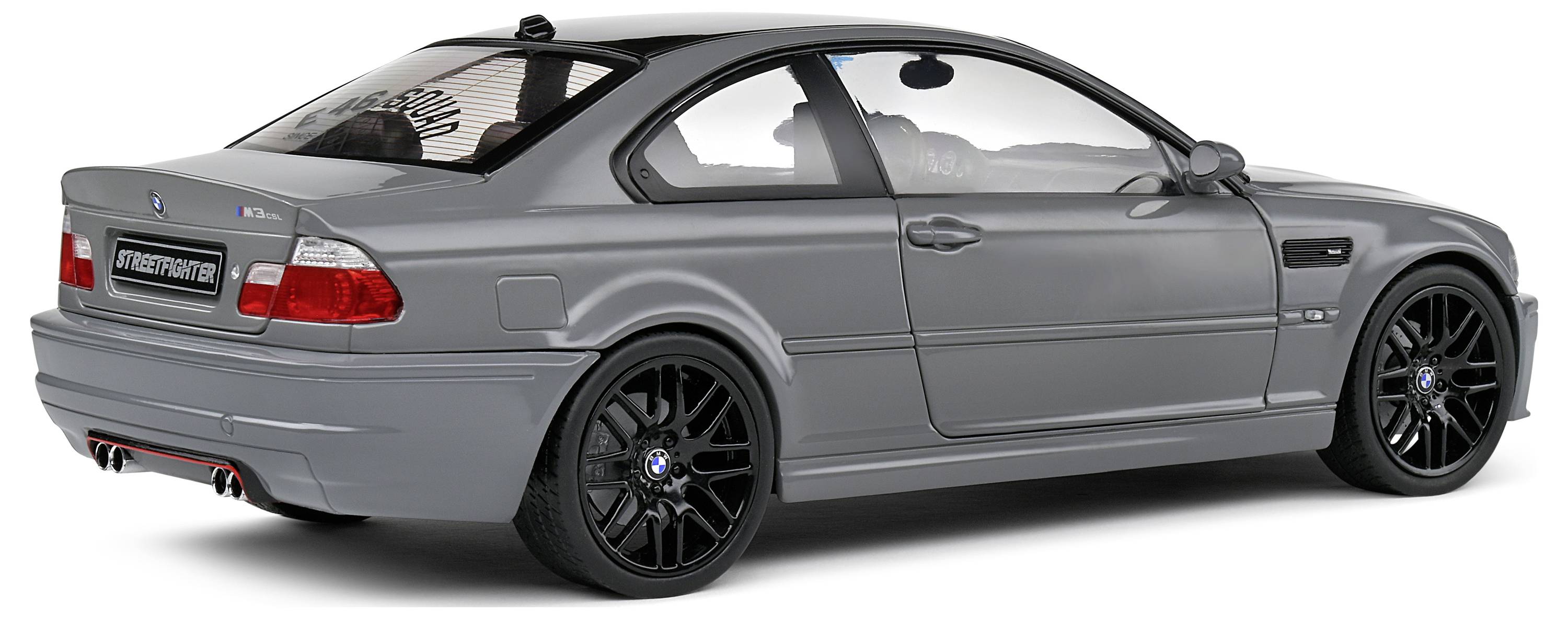 Solido BMW E46 M3 Coupe 2000 grau 1:18 Modellauto