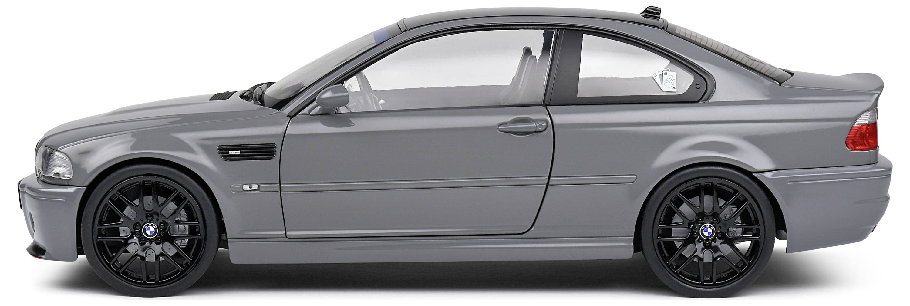 Solido BMW E46 M3 Coupe 2000 grau 1:18 Modellauto