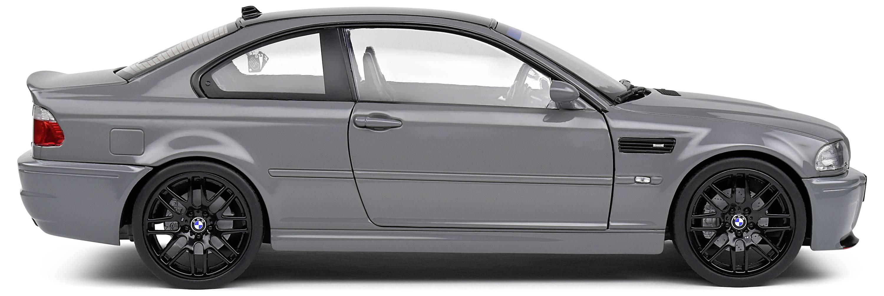 Solido BMW E46 M3 Coupe 2000 grau 1:18 Modellauto
