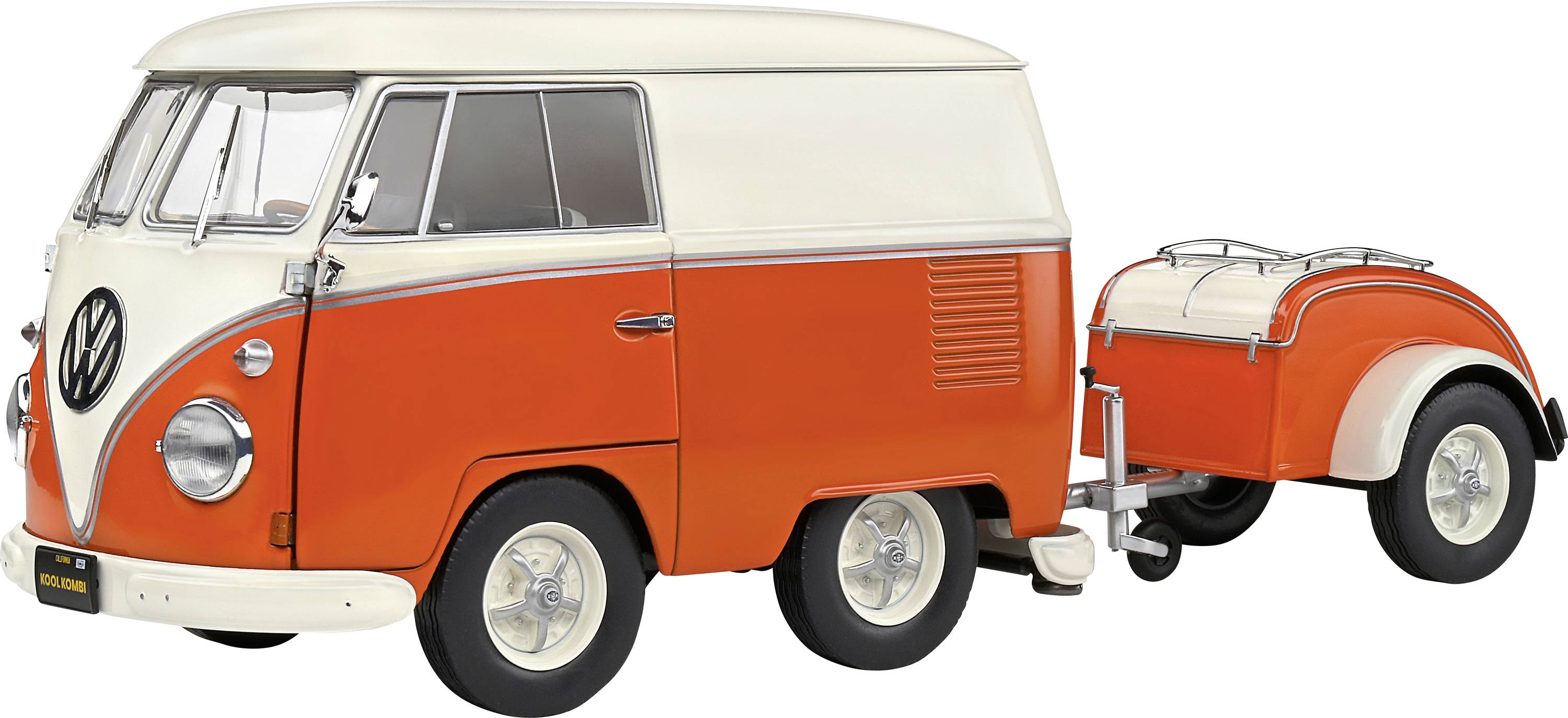 Solido Kool Kombi 2023 weiß/orange 1:18 Modellauto