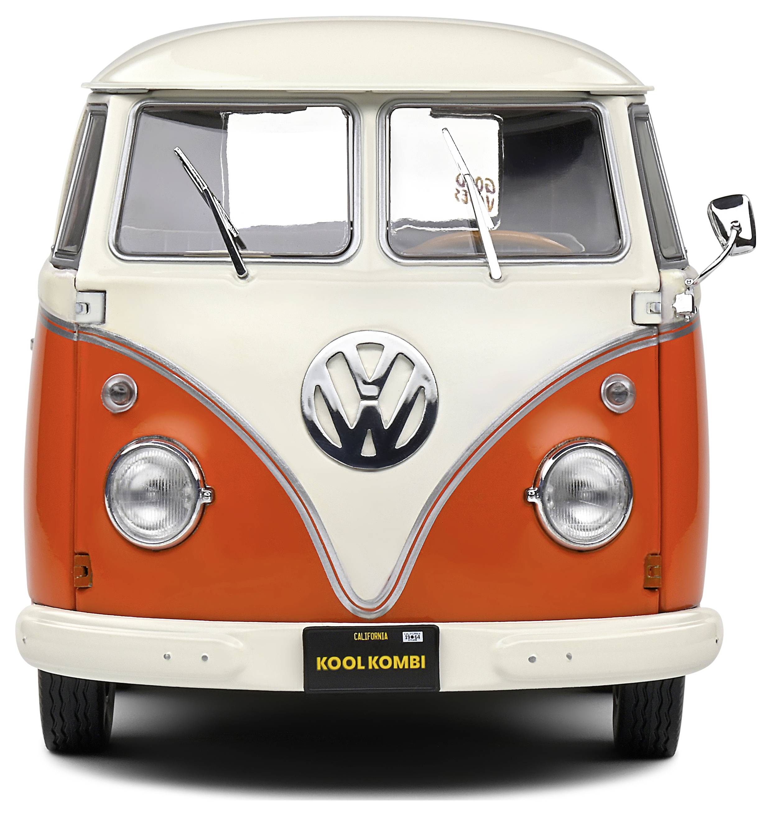 Solido Kool Kombi 2023 weiß/orange 1:18 Modellauto