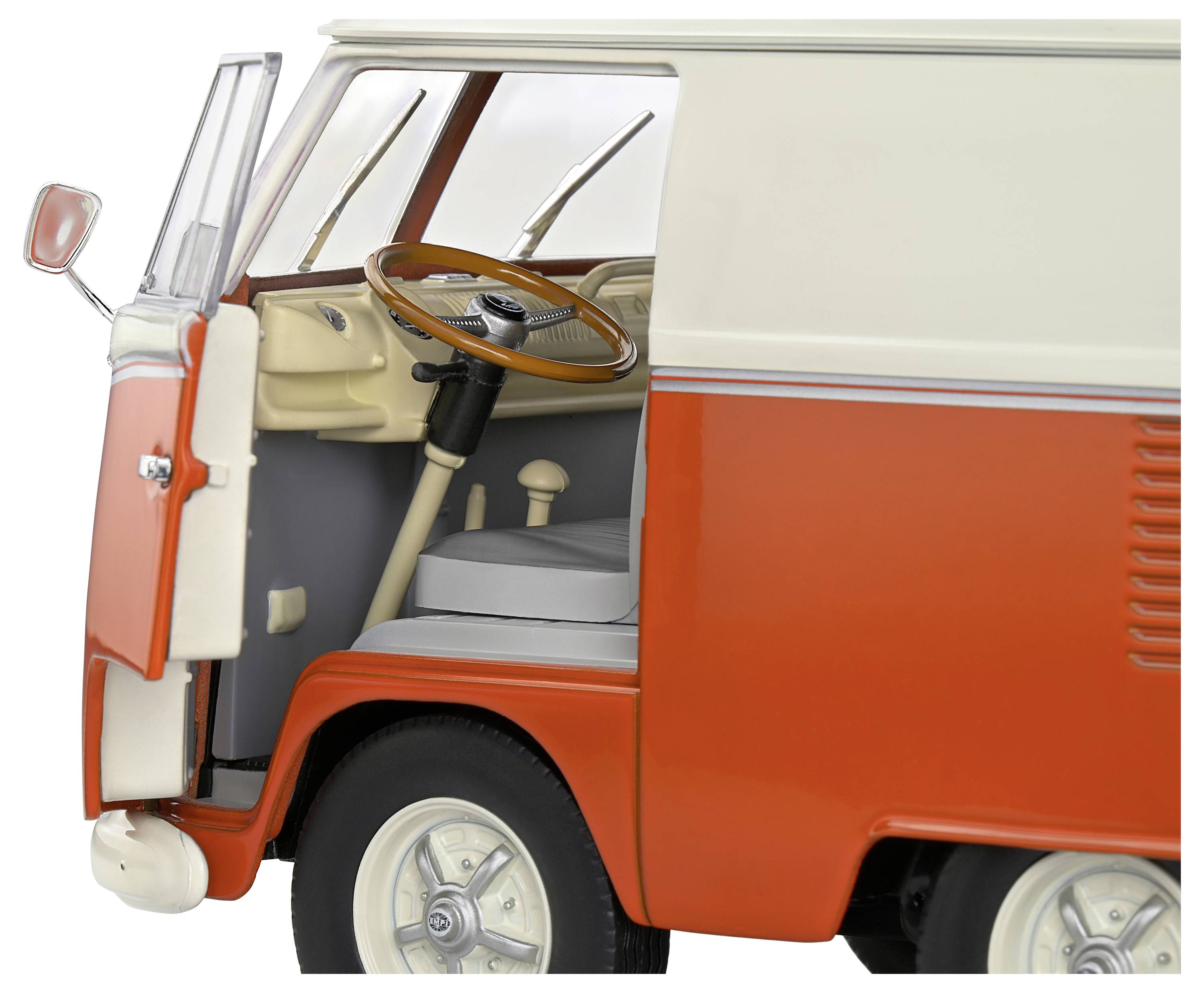 Solido Kool Kombi 2023 weiß/orange 1:18 Modellauto