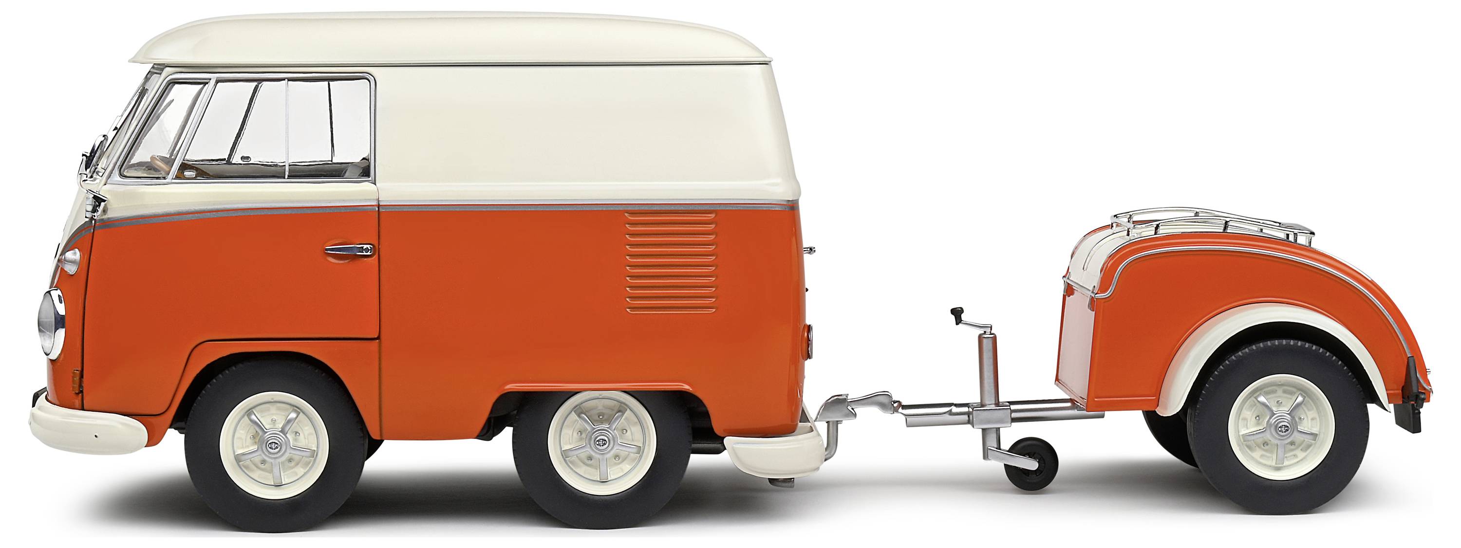 Solido Kool Kombi 2023 weiß/orange 1:18 Modellauto
