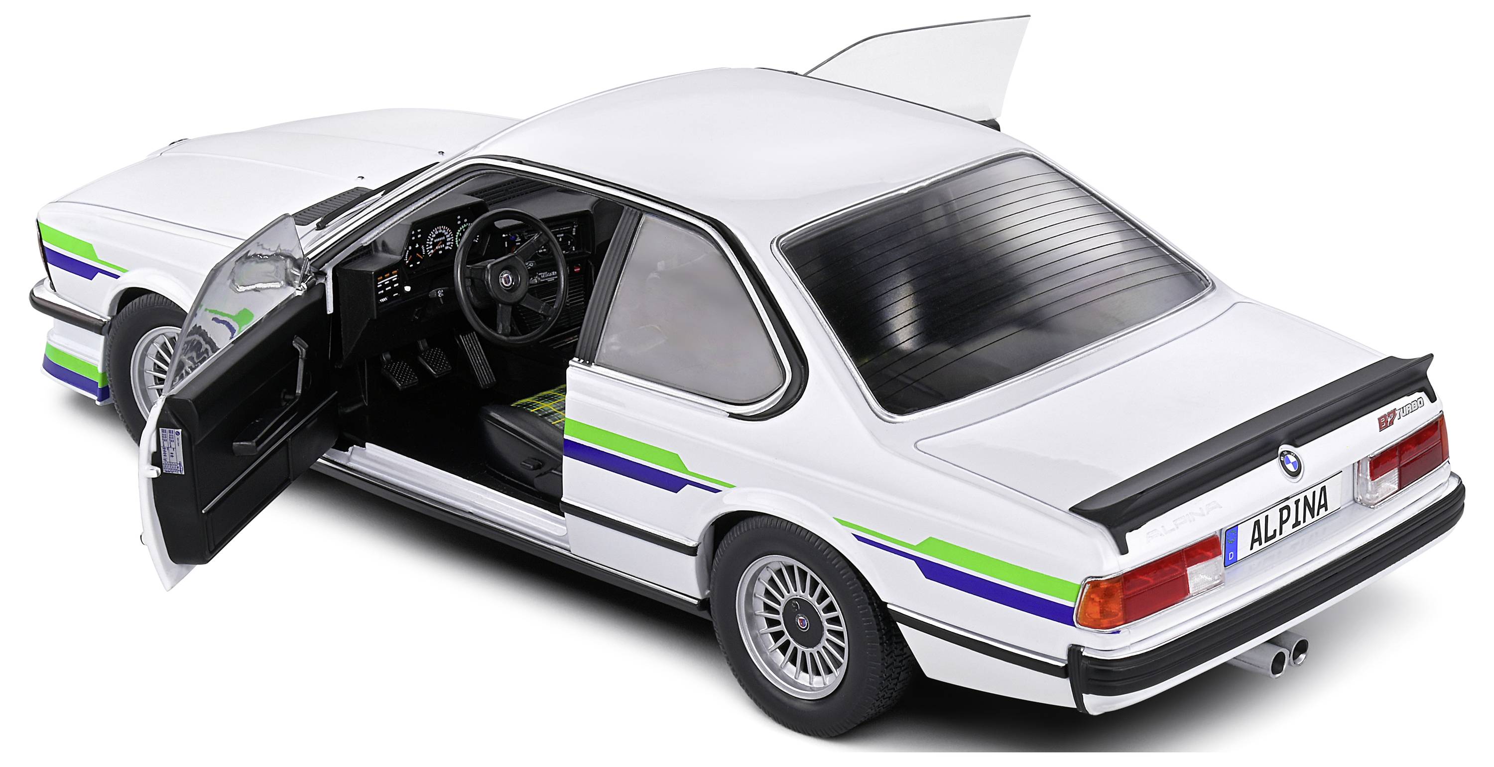 Solido Alpina B7 Turbo (E24) 1984 weiß 1:18 Modellauto