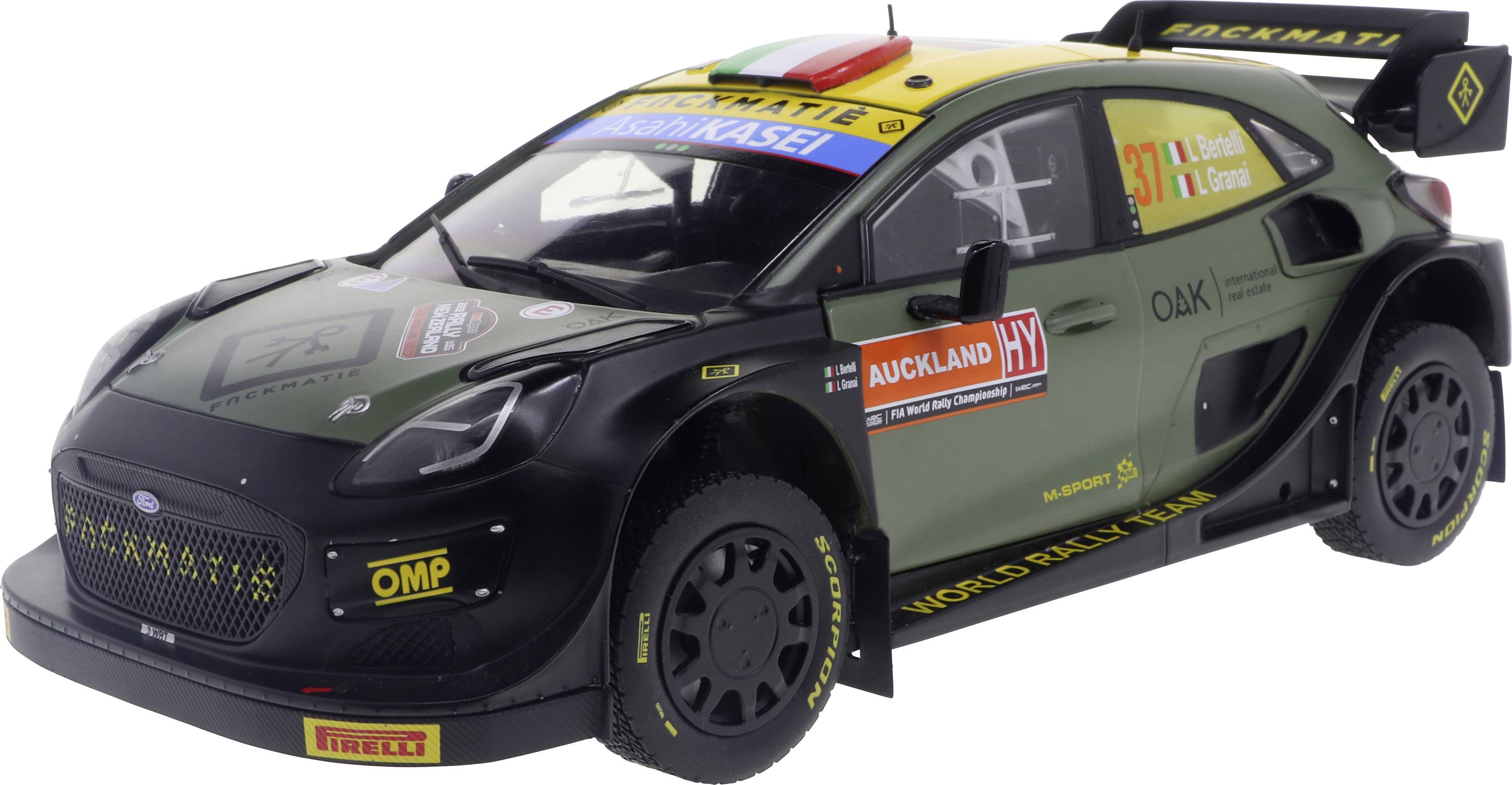 Solido Ford Puma Rally 1 2022 #7 schwarz 1:18 Modellauto