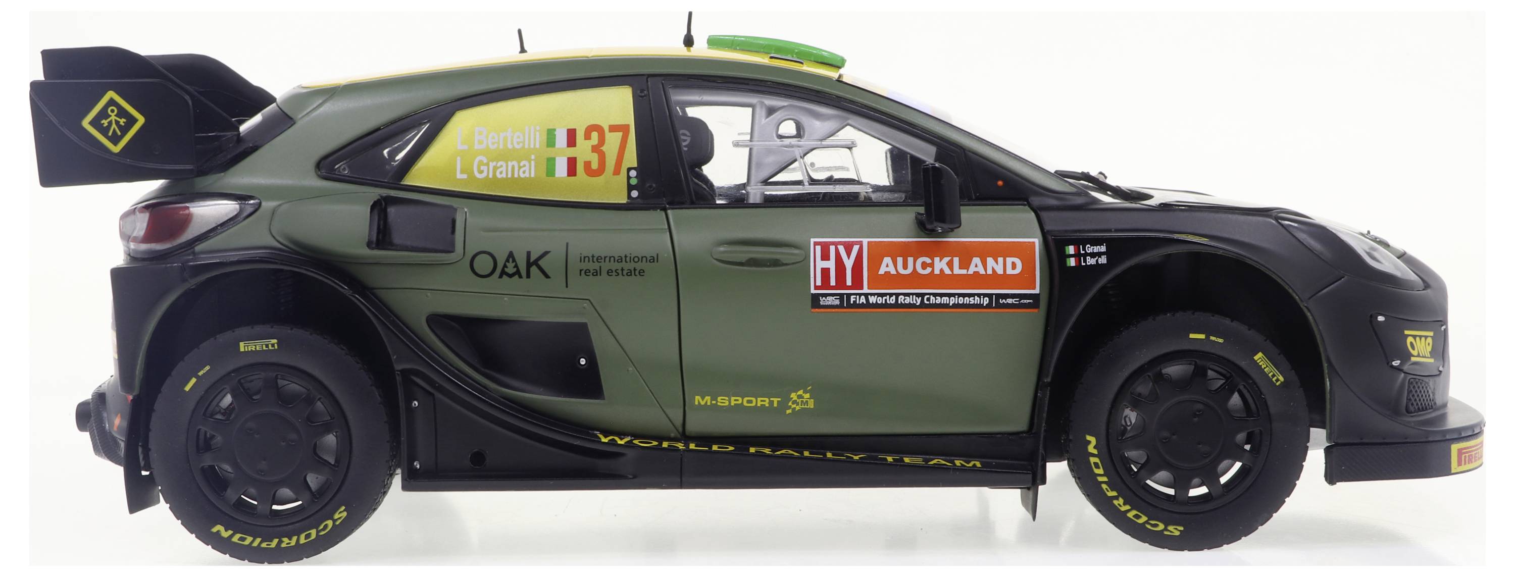 Solido Ford Puma Rally 1 2022 #7 schwarz 1:18 Modellauto