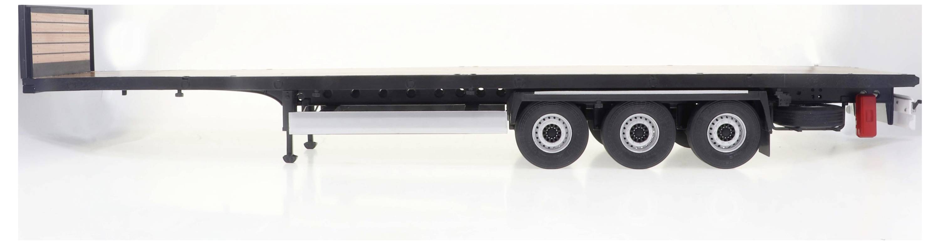 Solido Transport Anhänger schwarz 1:24 Modellauto