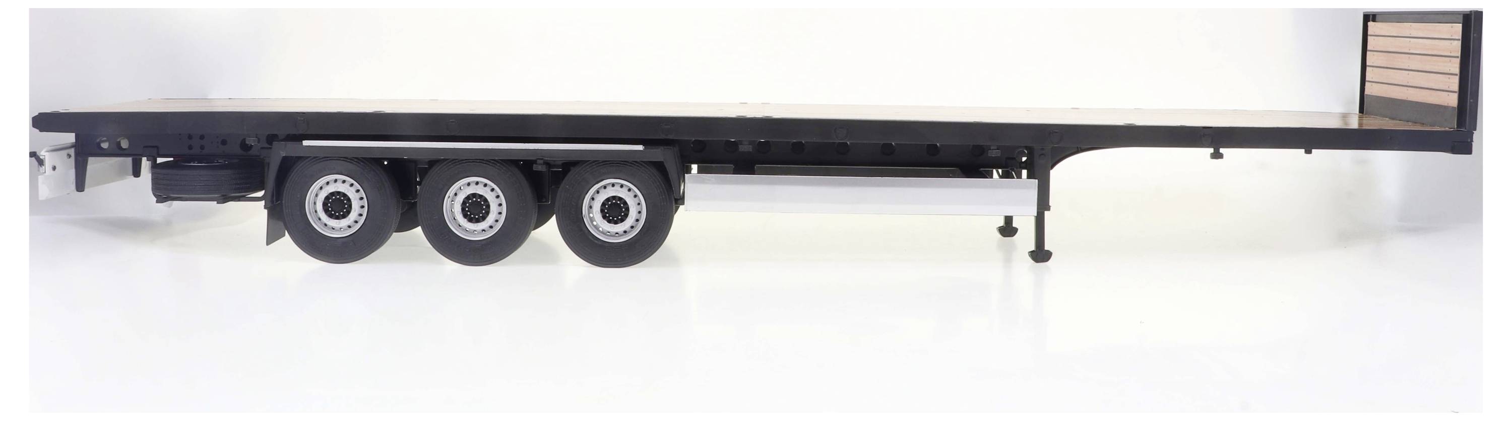 Solido Transport Anhänger schwarz 1:24 Modellauto