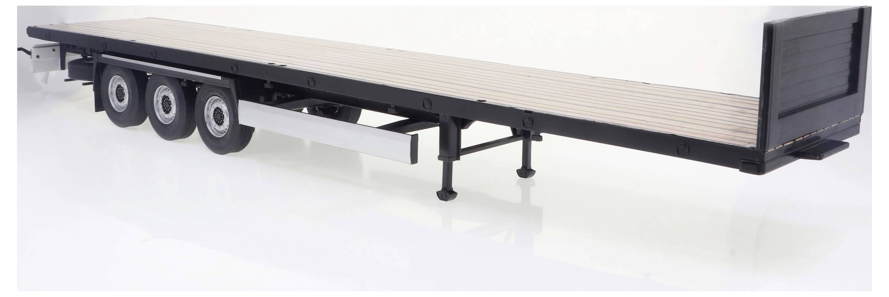 Solido Transport Anhänger schwarz 1:24 Modellauto