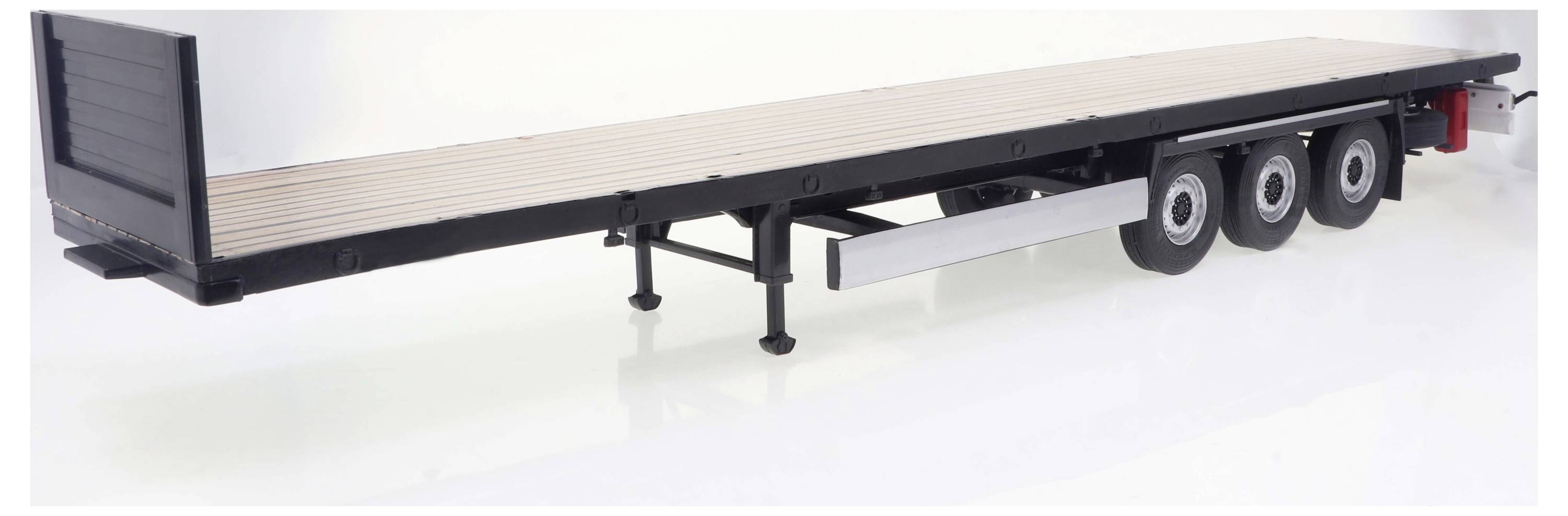 Solido Transport Anhänger schwarz 1:24 Modellauto