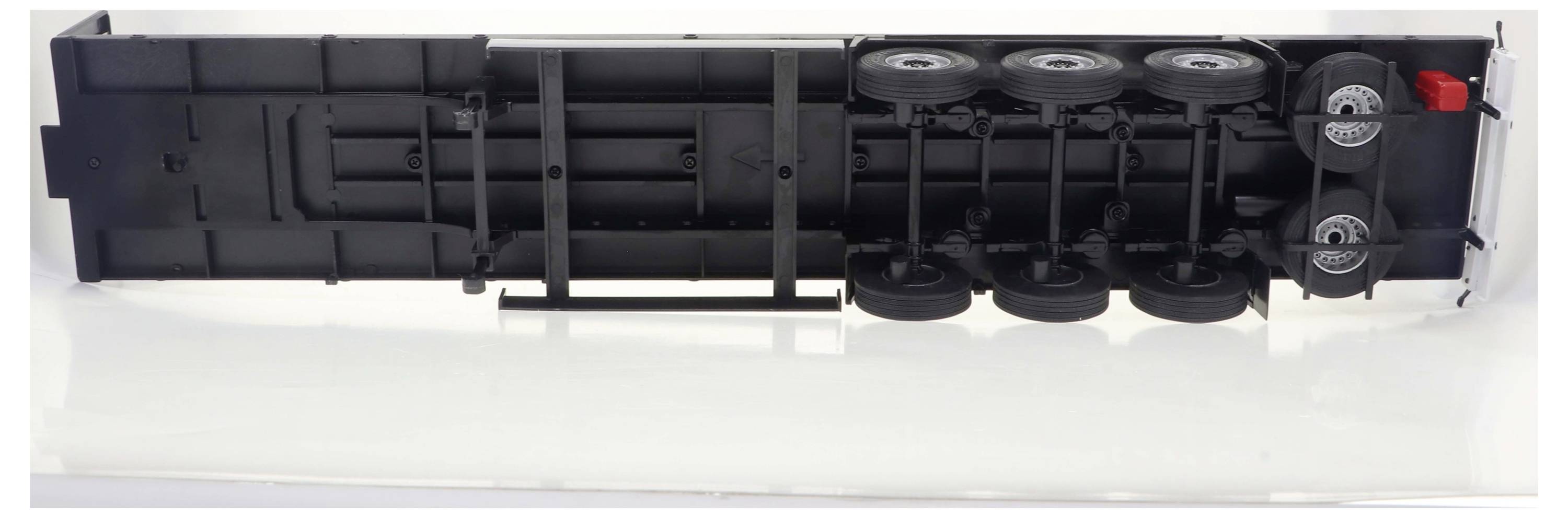 Solido Transport Anhänger schwarz 1:24 Modellauto