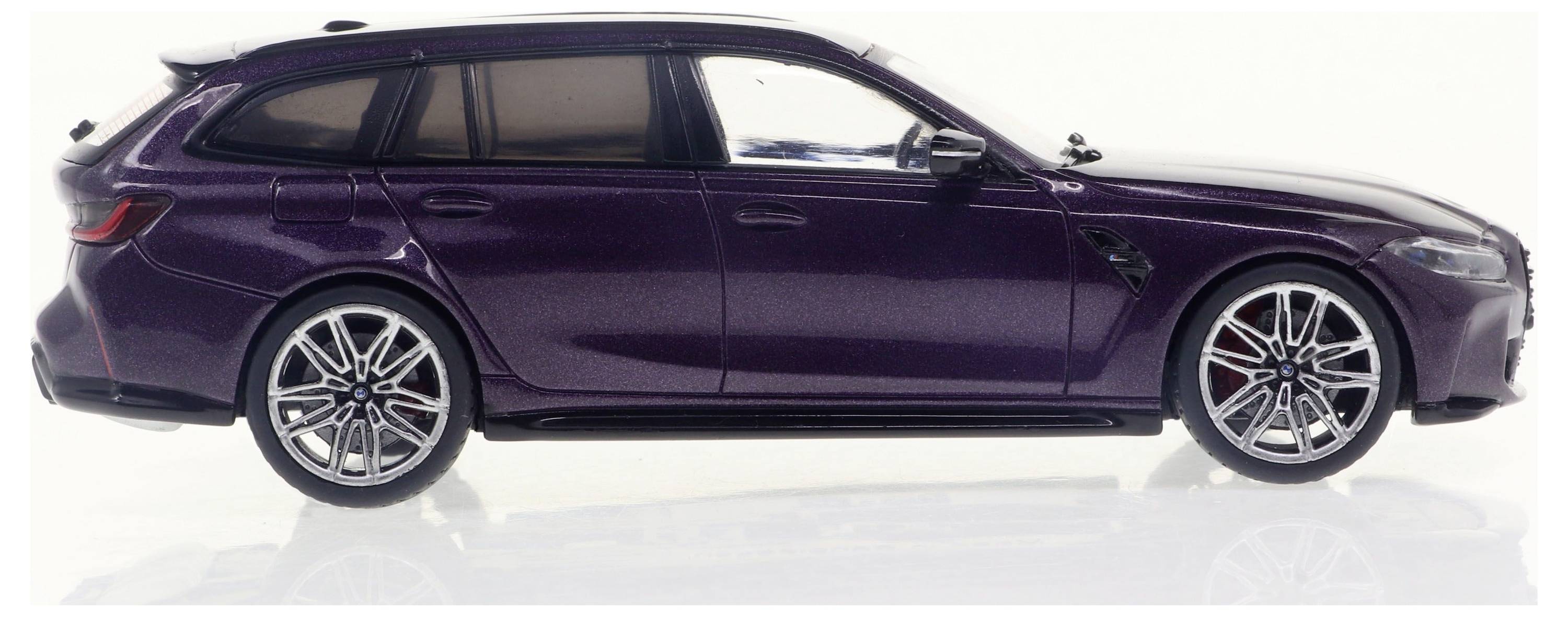 Solido BMW G81 M3 Touring, 2023 lila 1:43 Modellauto
