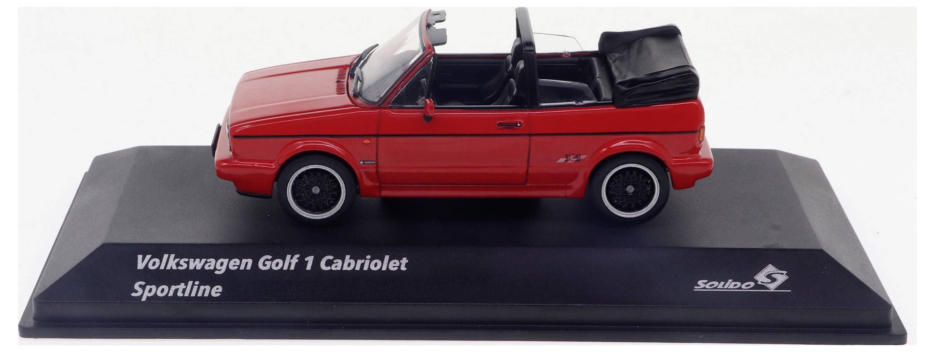 Solido Volkswagen Golf MKI 1992 rot 1:43 Modellauto