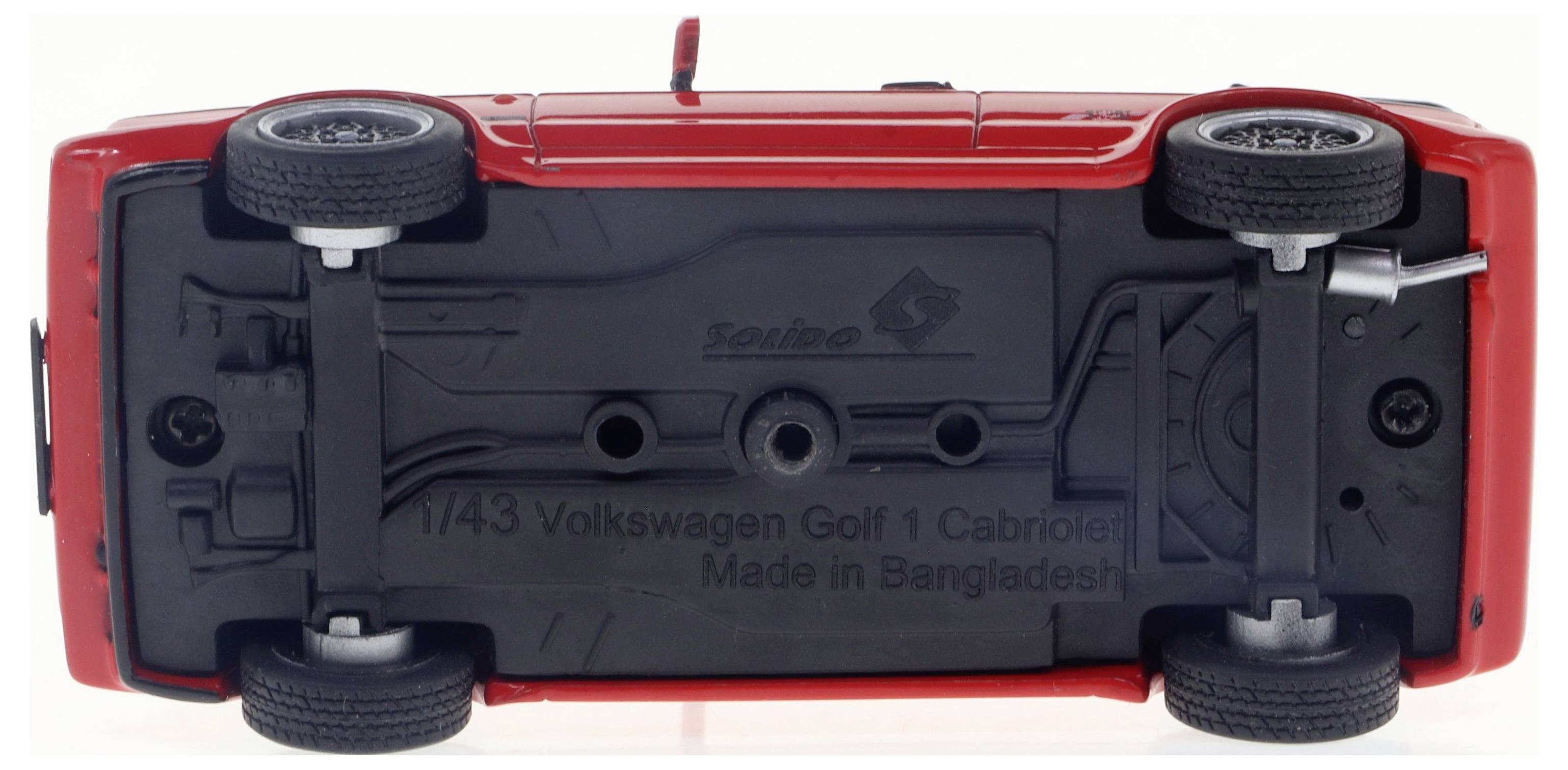 Solido Volkswagen Golf MKI 1992 rot 1:43 Modellauto