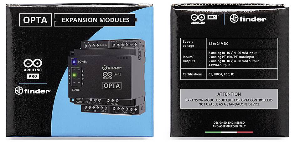 Arduino Opta Analog Expansion AFX00007 SPS-Erweiterungsmodul