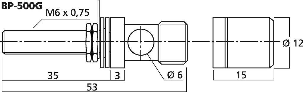 Monacor Bananen-Buchsen BP-500G 1 Paar