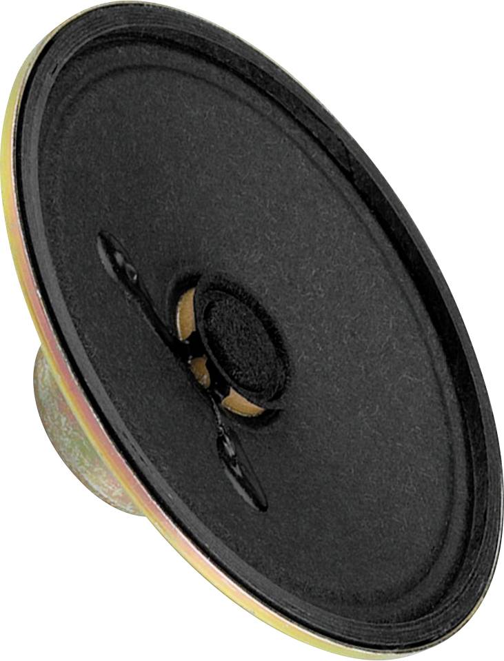 Monacor SP-23/4RDP Miniatur-Einbaulautsprecher 0.5W 8Ω Schwarz