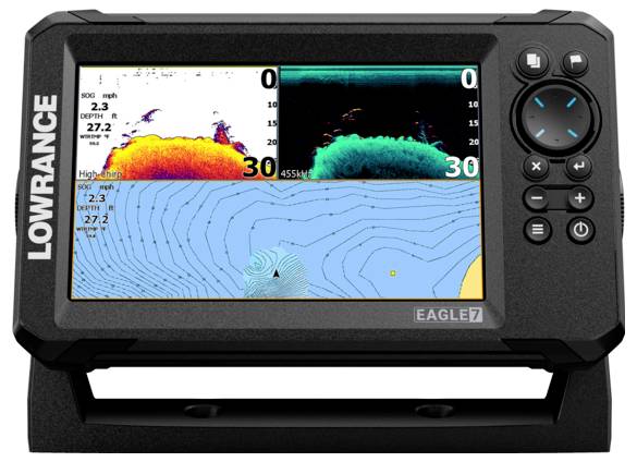 Lowrance Eagle® 7 SplitShot™ HD  Fischfinder