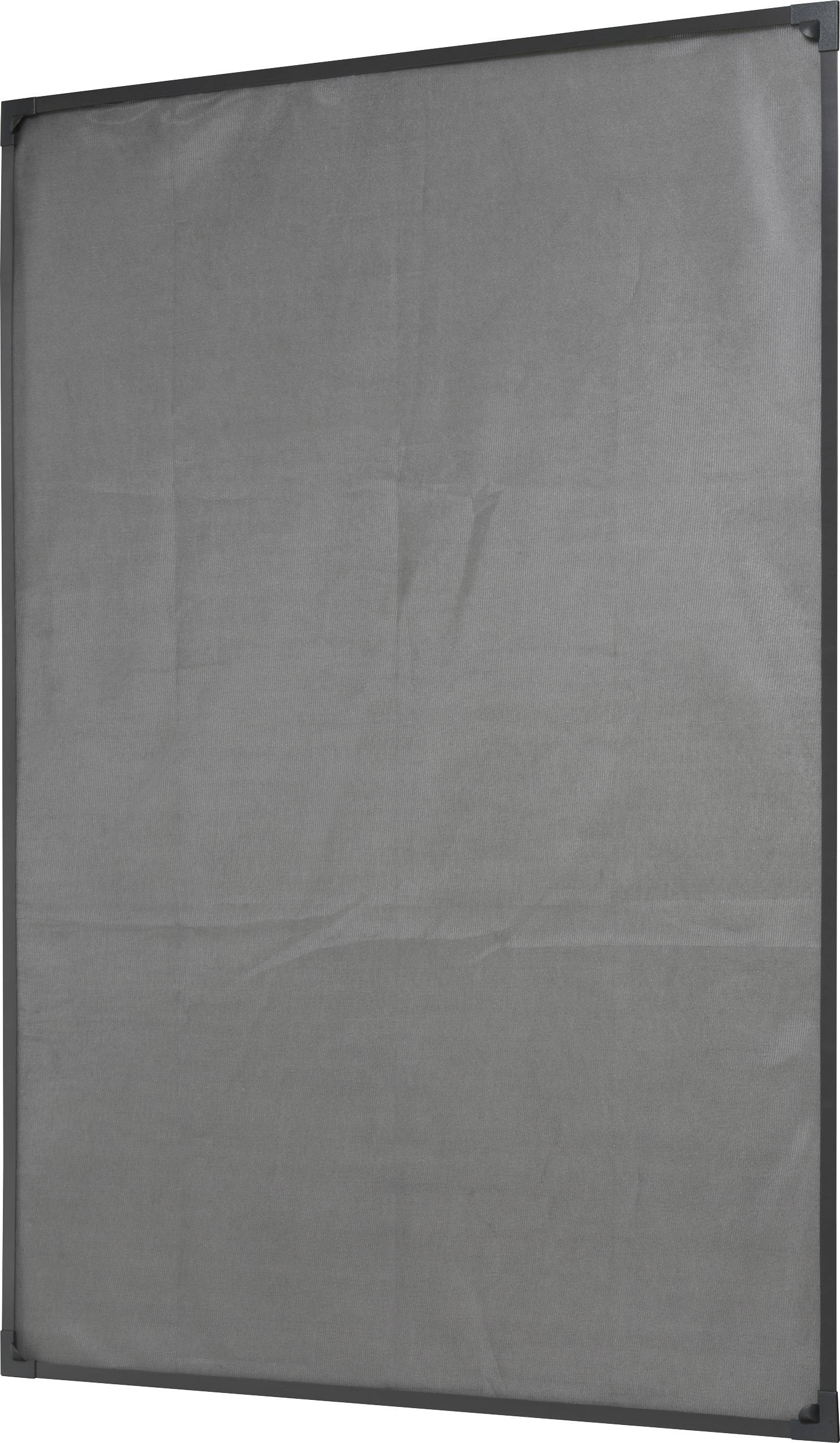 Graues, rechteckiges, strukturiertes flaches Objekt mit Rahmen; könnte eine Tafel oder ein Bildschirm sein.