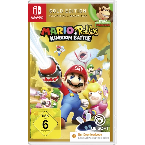 Mario + Rabbids Kingdom Battle Nintendo Switch USK: 6 Mario + Rabbids Kingdom Battle Nintendo Switch USK: 6