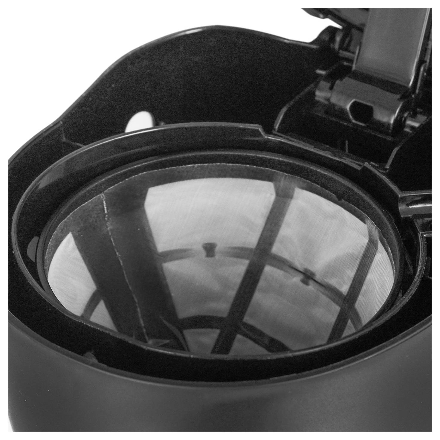 EMERIO CME-116801 Kaffeemaschine Schwarz (matt) Glaskanne, Warmhaltefunktion