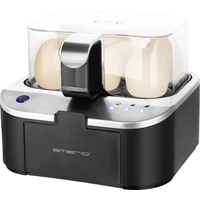 EMERIO EB-123177.12 Eierkocher BPA-frei Schwarz, Edelstahl EMERIO EB-123177.12 Eierkocher BPA-frei Schwarz, Edelstahl